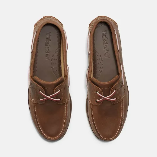 Timberland Classic Boat Shoe | Mid Brown Full Grain