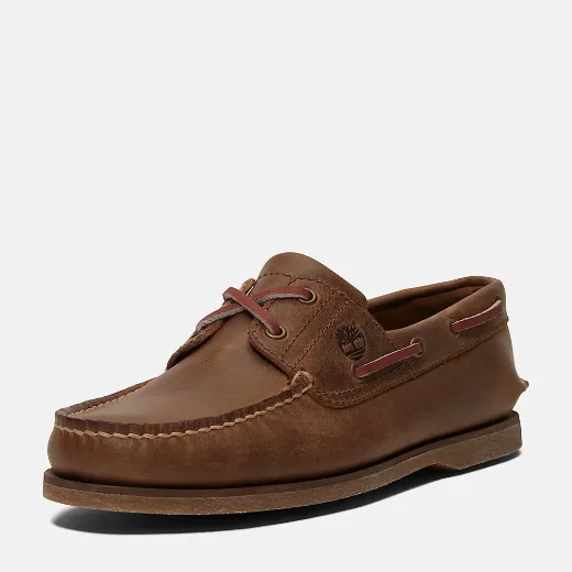 Timberland Classic Boat Shoe | Mid Brown Full Grain