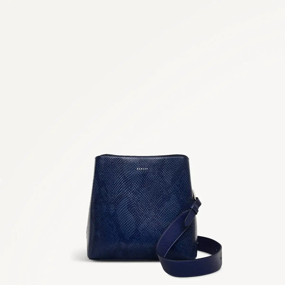 Radley Dukes Place Faux Snake Medium Compartment Bag / Evenfall