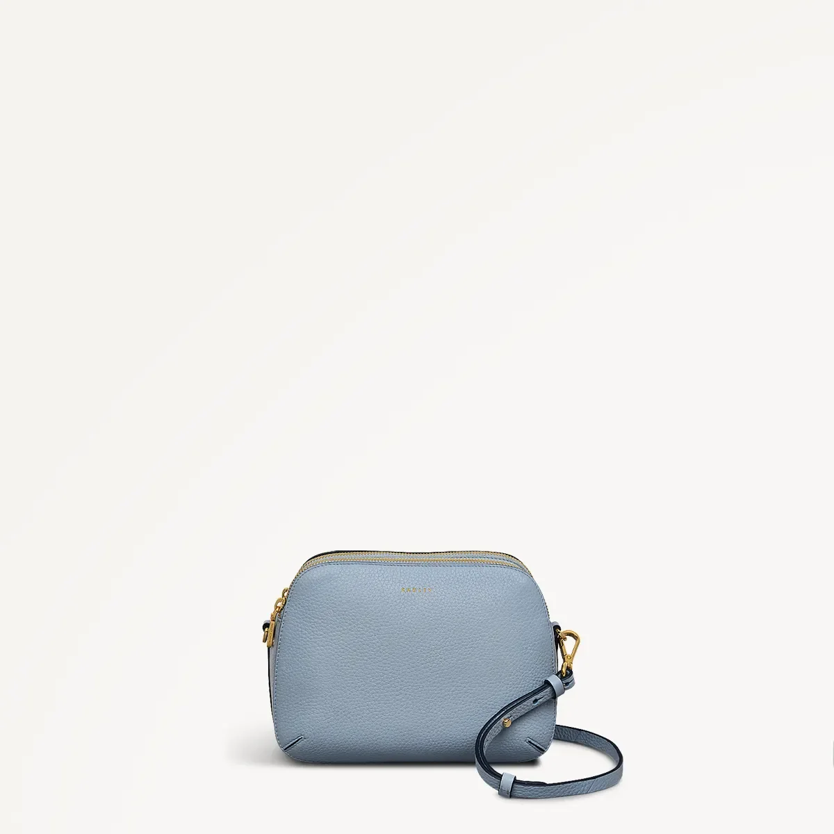 Radley Dukes Place Medium Zip-top Crossbody / Smoke Blue