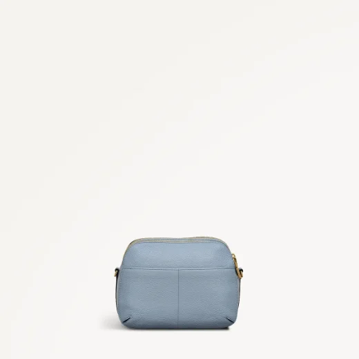Radley Dukes Place Medium Zip-top Crossbody / Smoke Blue