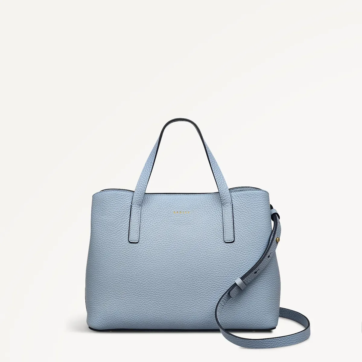 Radley Dukes Place Medium Zip-Top Grab Bag / Smoke Blue
