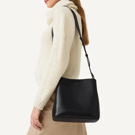 Radley Dukes Place Medium Compartment Cross Body / Black