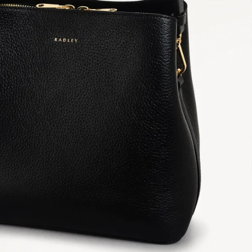 Radley Dukes Place Medium Compartment Cross Body / Black