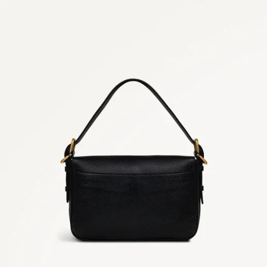Radley Grafton Street Small Flapover Cross Body / Black