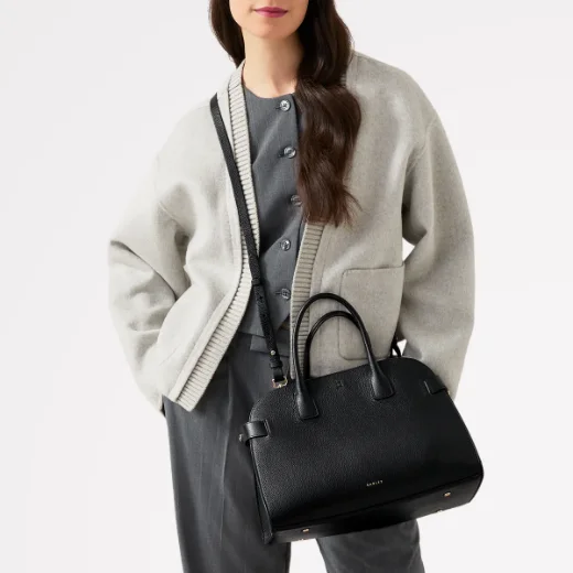 Radley The Rathbone Medium Opentop Grab Bag | Black