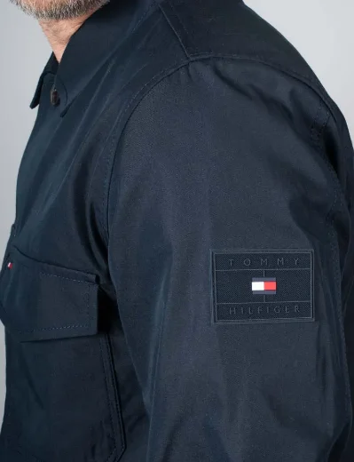 Tommy Hilfiger Cotton Nylon Shirt Jacket / Desert Sky