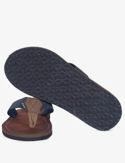 Barbour Toeman Beach Sandal | Navy