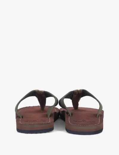 Barbour Toeman Beach Sandal | Olive