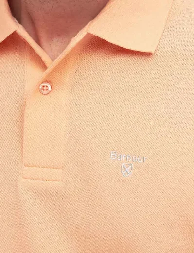 Barbour Lightweight Sport Polo Shirt | Coral Sands
