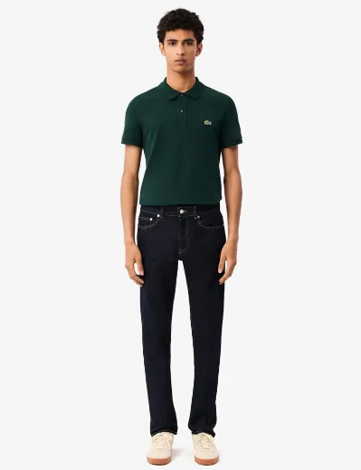 Lacoste Men's Slim Fit Indigo Jeans | Rinse