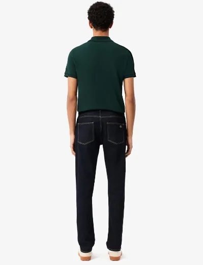 Lacoste Men's Slim Fit Indigo Jeans | Rinse