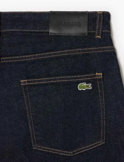 Lacoste Men's Slim Fit Indigo Jeans | Rinse