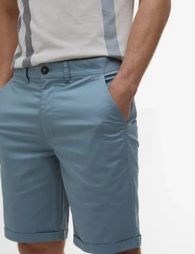 Barbour Men's Smart Chino Short | Lead