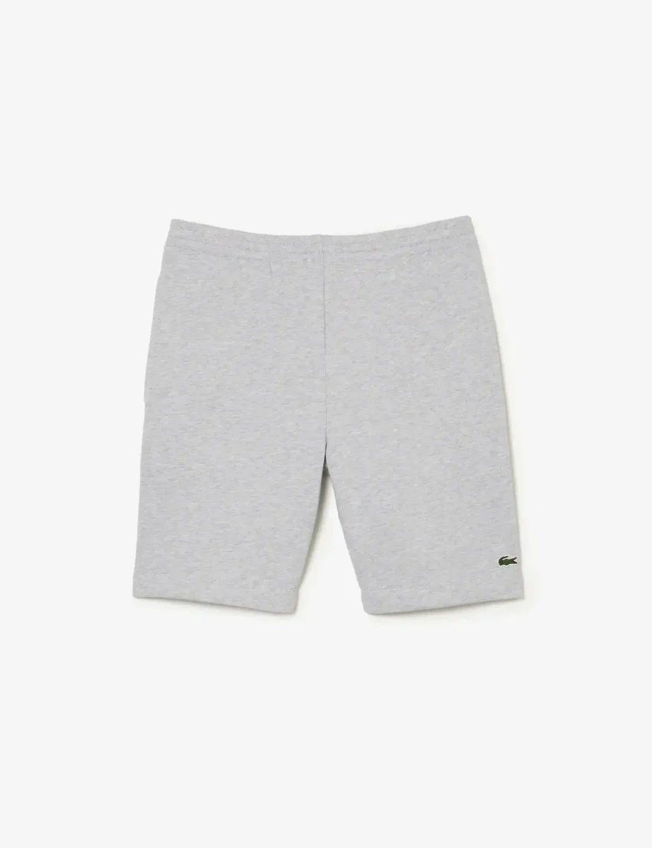 Lacoste Men's Regular Fit Fleece Shorts | Light Grey Marl