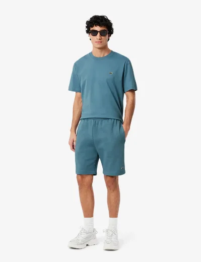 Lacoste Men's Regular Fit Fleece Shorts | Blue