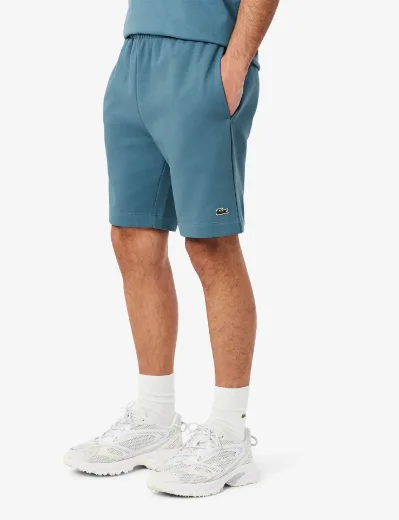 Lacoste Men's Regular Fit Fleece Shorts | Blue