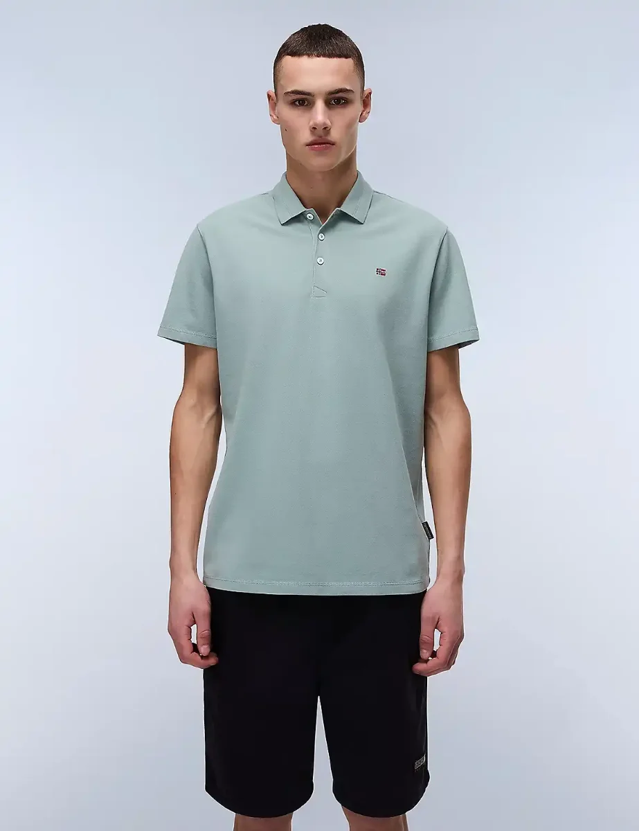 Napapijri Ealis Polo Shirt | Green Mil