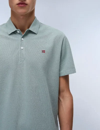 Napapijri Ealis Polo Shirt | Green Mil