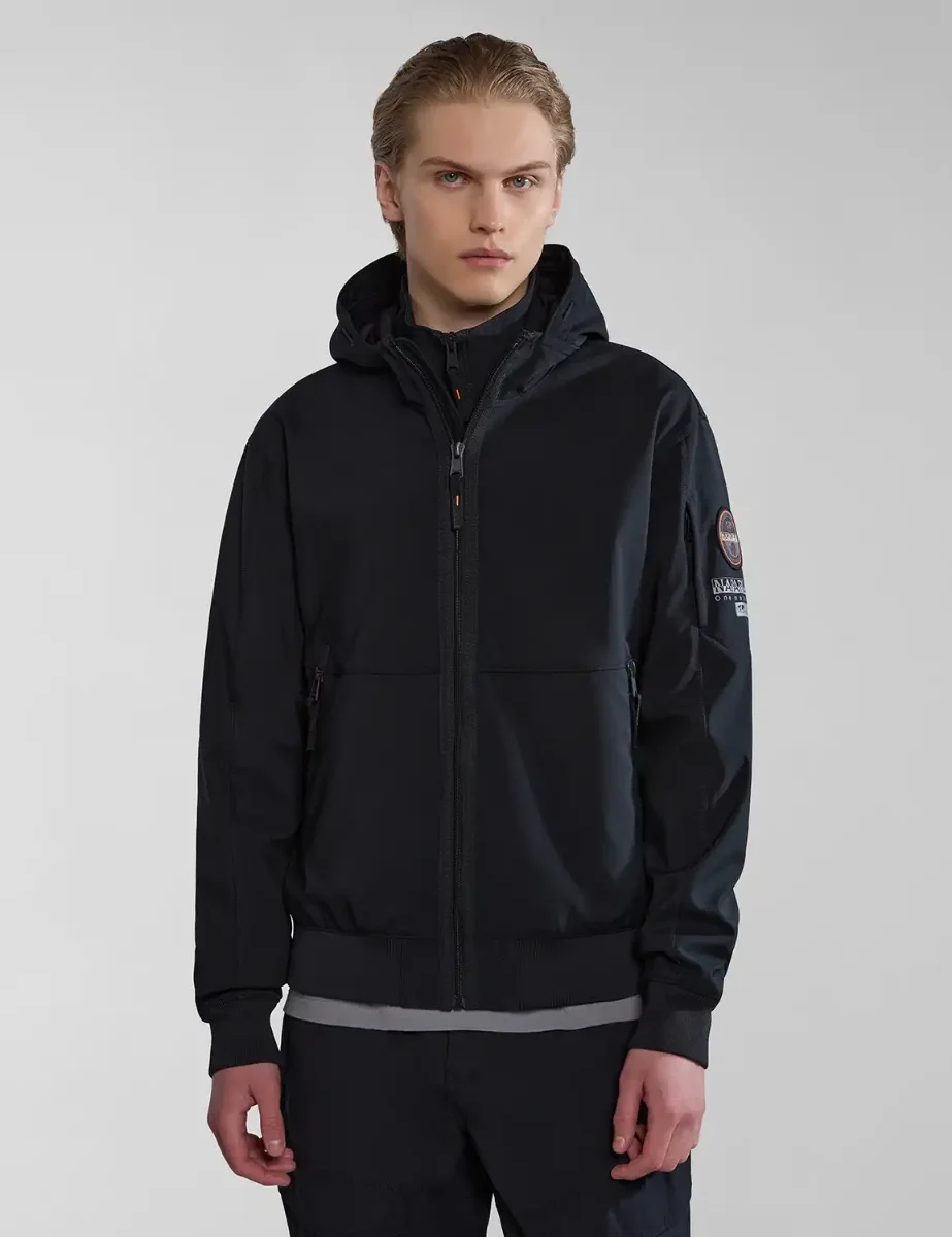 Napapijri Melville Soft shell Jacket | Black