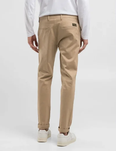 Replay Damian Twill Chino Trouser | Sand