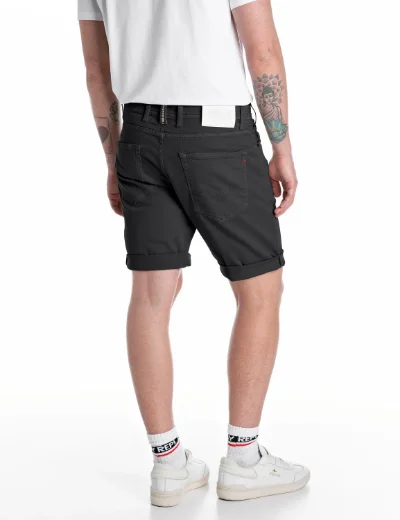Replay RBJ.981 Tapered Fit Shorts | Washed Black