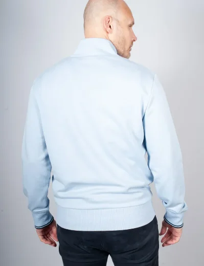 Fred Perry Half Zip Sweatshirt | Light Smoke