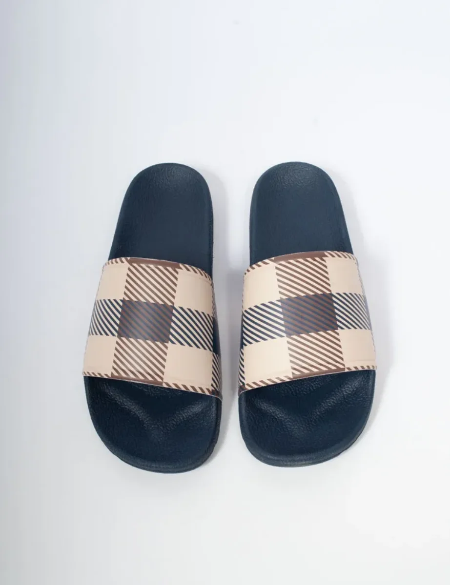 Aquascutum Active Macroiconic Slippers | Navy