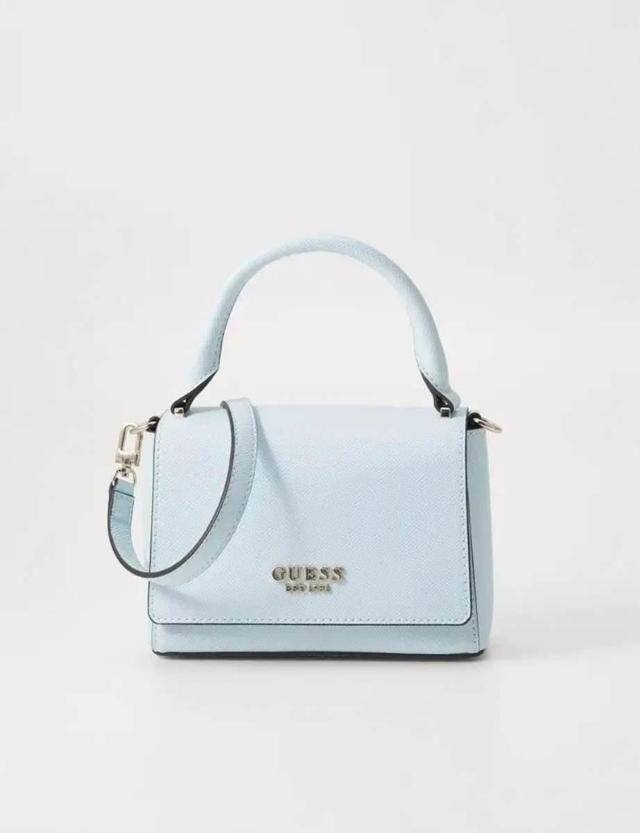 Guess Fedana Top Handle Flap Crossbody | Powder Blue