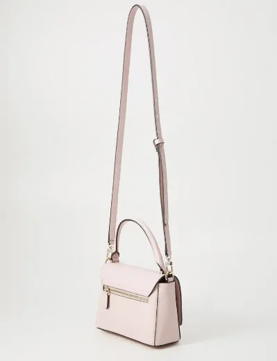 Guess Fedana Top Handle Flap Crossbody | Light rose pink