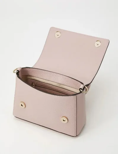 Guess Fedana Top Handle Flap Crossbody | Light rose pink