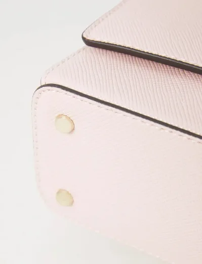 Guess Fedana Top Handle Flap Crossbody | Light rose pink