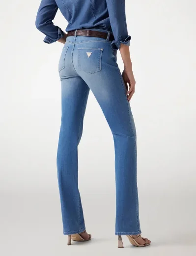 Guess Women's Sexy Straight Fit Stretch Jean | Light Blue