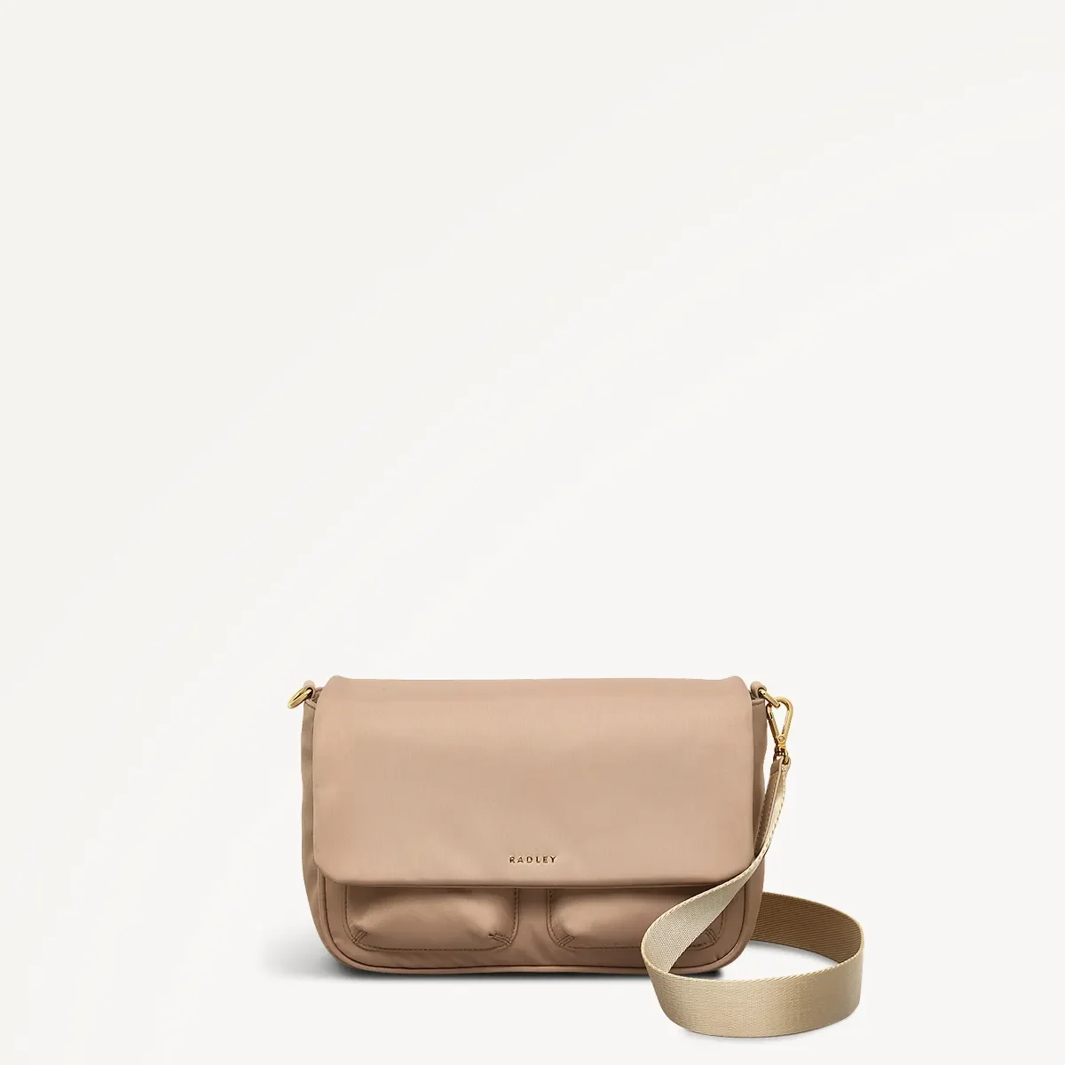 Radley Guildford Grove Medium Flap Crossbody | Stone