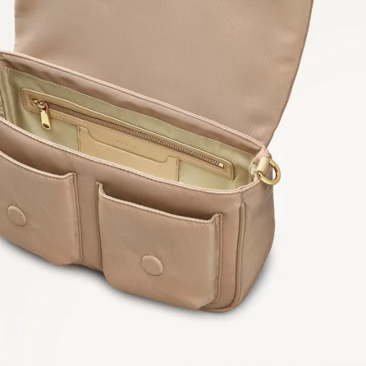 Radley Guildford Grove Medium Flap Crossbody | Stone