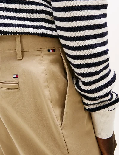 Tommy Hilfiger Denton Chino Satin | Batique Khaki