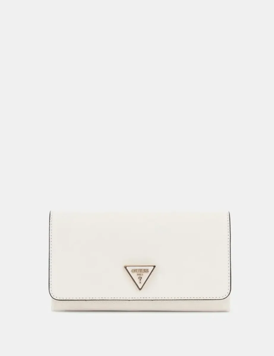 Guess Noelle Crossbody Flap Clutch | Bone