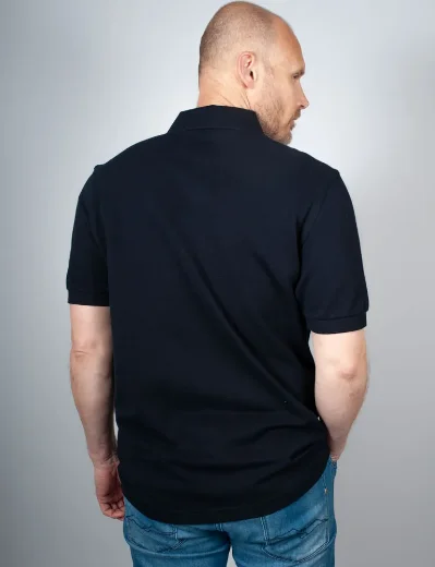 Fred Perry Striped Polo Shirt | Navy 