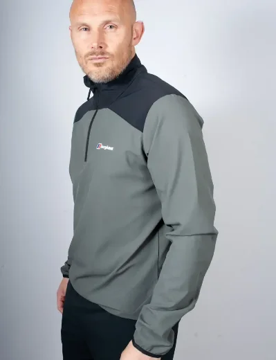 Berghaus Terrain Trek Half Zip Jacket | Grey Dark