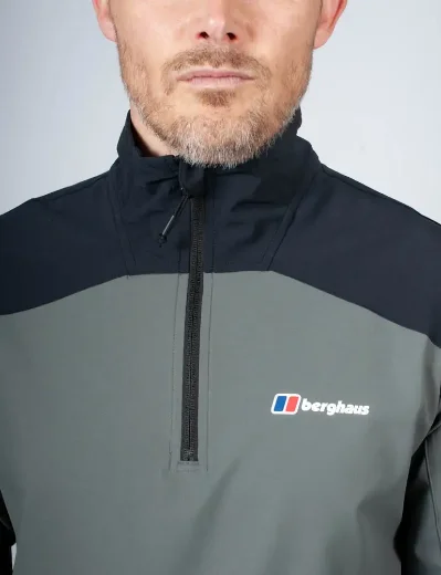 Berghaus Terrain Trek Half Zip Jacket | Grey Dark