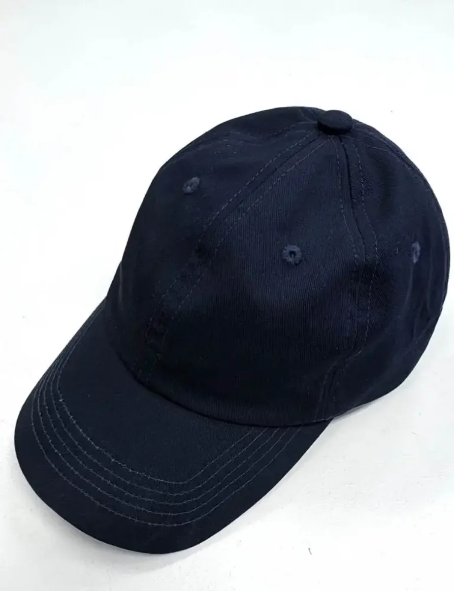Aquascutum Active Club Check Peak Baseball Cap / Navy