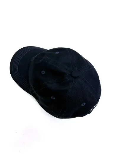 Aquascutum Active Club Check Peak Baseball Cap / Navy