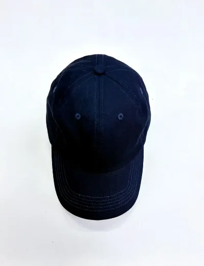 Aquascutum Active Club Check Peak Baseball Cap / Navy