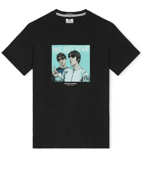 Weekend Offender Believe Graphic Logo T-Shirt | Black Weekend Offender Believe Graphic Logo T-Shirt | Black