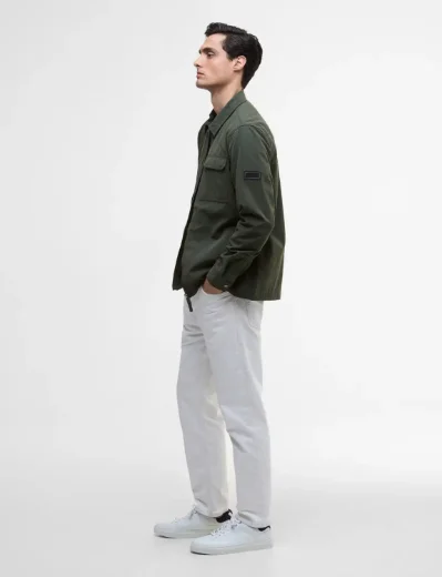 Barbour International Maze Peached Overshirt | Sage