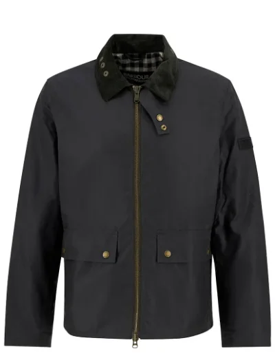 Barbour International Marker Wax Jacket | Sage