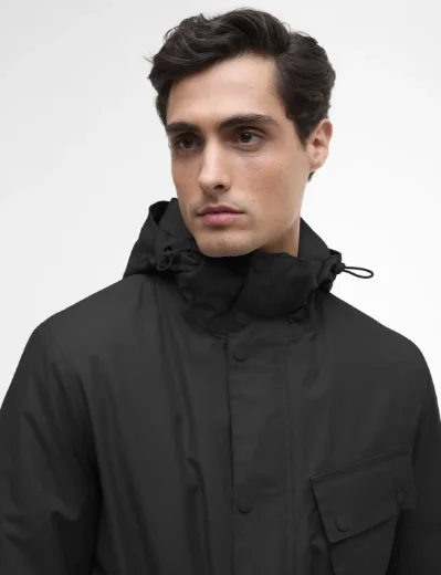 Barbour International Endley Waterproof Coat | Black