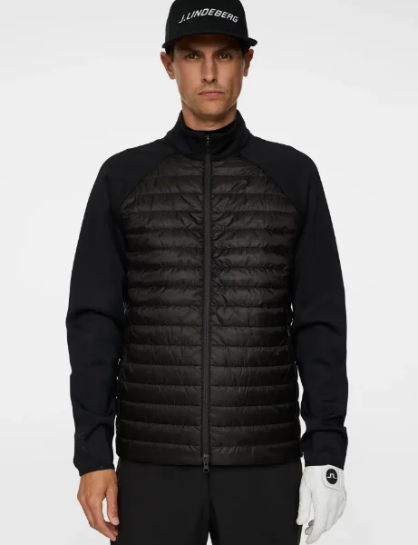 J.Lindeberg Hayden Quilt Hybrid Jacket | Black J.Lindeberg Hayden Quilt Hybrid Jacket | Black