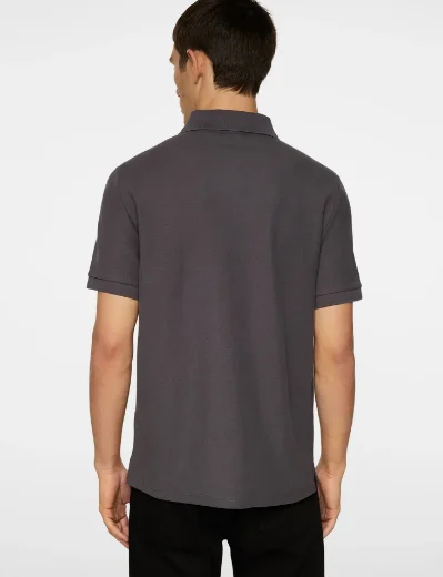 J.Lindeberg Rudy Slim Polo Pique | Asphalt