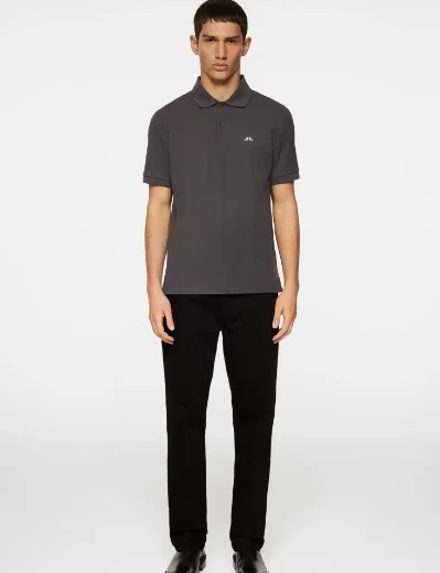 J.Lindeberg Rudy Slim Polo Pique | Asphalt